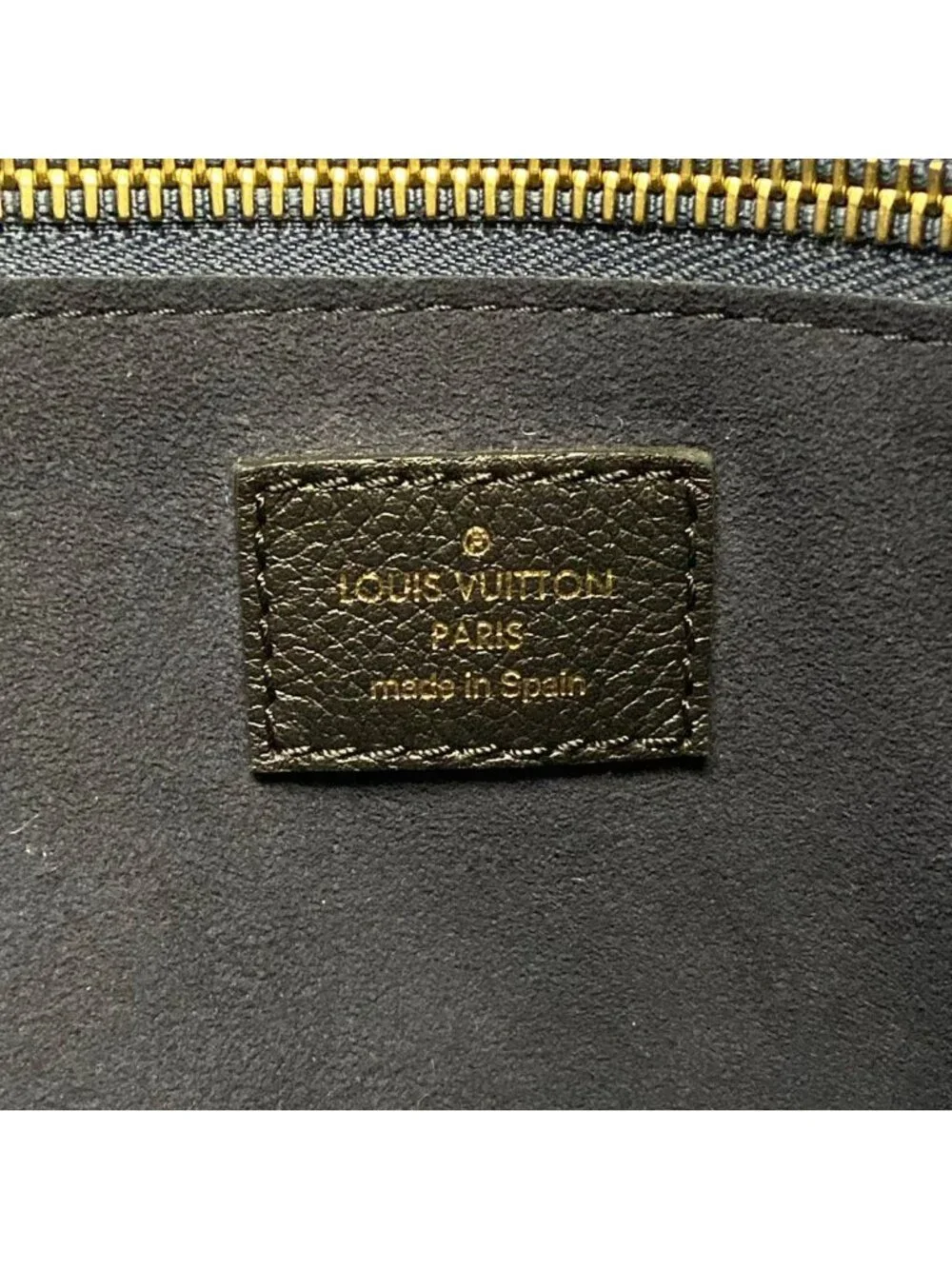 Louis Vuitton Tote Bag Monogram Empreinte Neverfull MM Noir Leather Cowhide